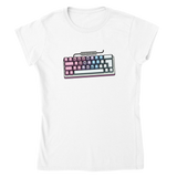 kode24 mekanisk tastatur t-skjorte med innsving